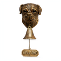 Solene - Campana de Puerta para Perro con Letrero de Bienvenida