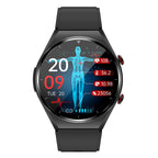 Lisslune | Control de Azúcar en Sangre con un Solo Clic | Glucosa en Sangre, Presión Arterial, ECG | Monitor de Frecuencia Cardíaca HRV, Reloj Inteligente de Salud