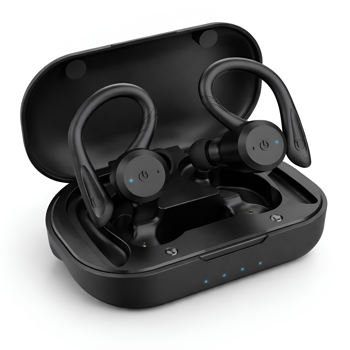 Pyrrhos - Auriculares Bluetooth Impermeables TWS para Deporte