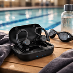 Pyrrhos - Auriculares Bluetooth Impermeables TWS para Deporte