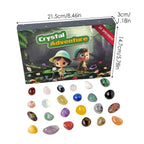 Calendario de Adviento GemQuest 2026 – 24 cristales naturales para descubrir y disfrutar