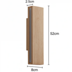 Aplique de Madera Japandi Arquitectónico