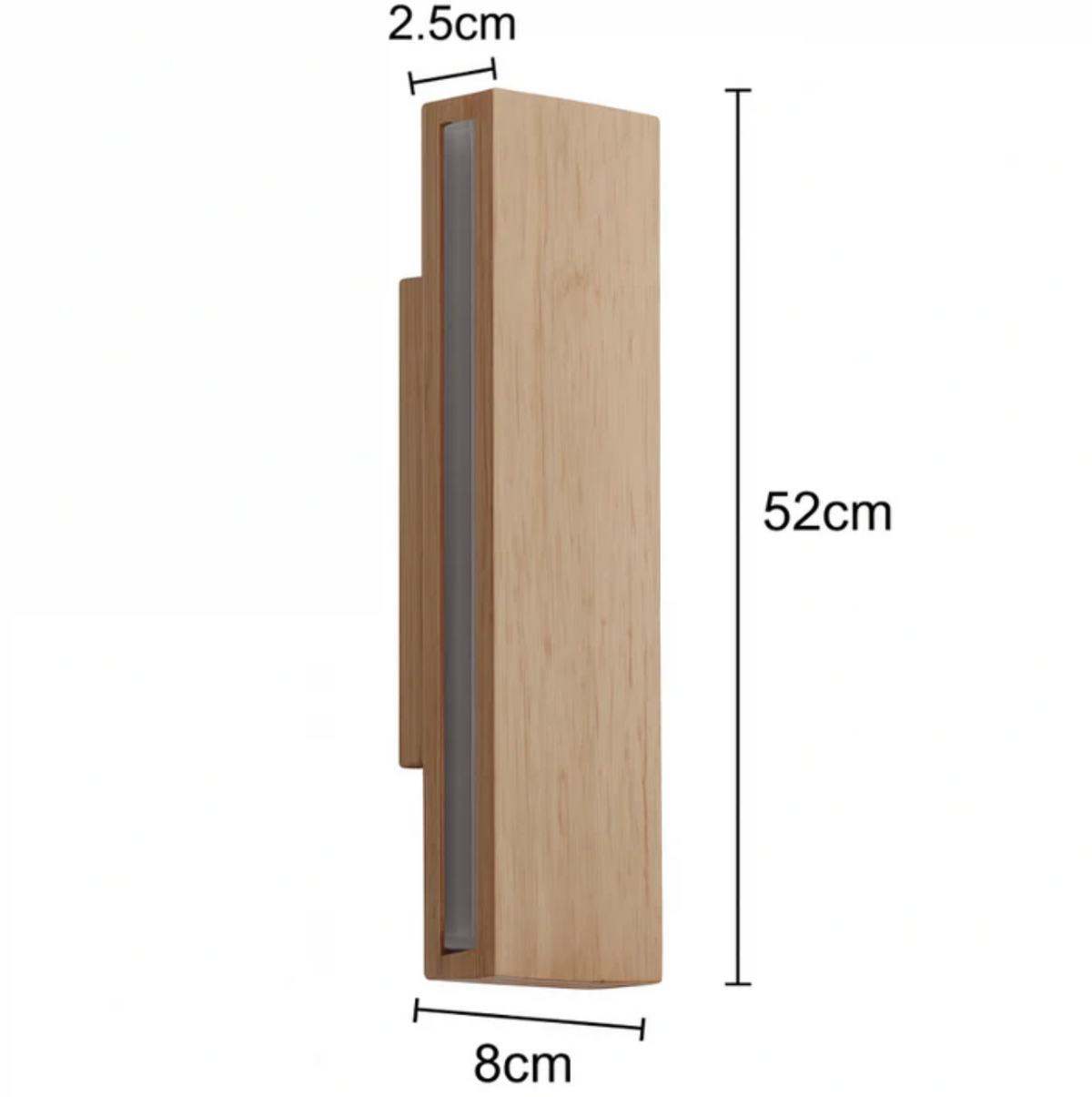 Aplique de Madera Japandi Arquitectónico