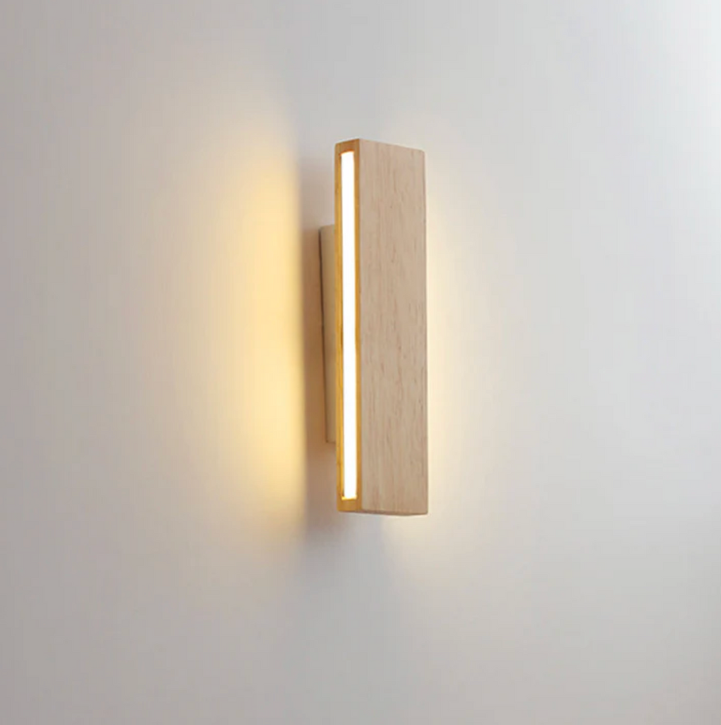 Aplique de Madera Japandi Arquitectónico
