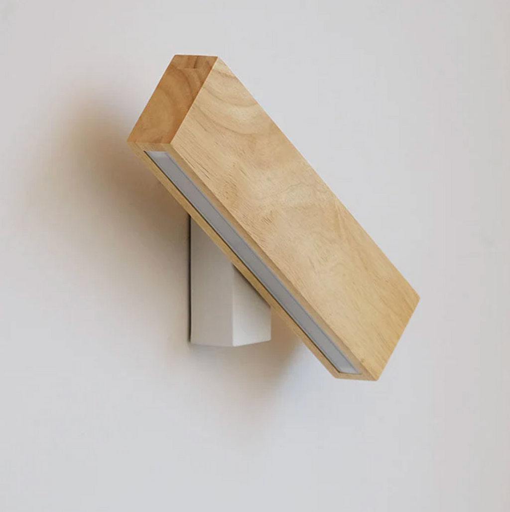 Aplique de Madera Japandi Arquitectónico