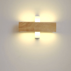 Aplique de Madera Japandi Arquitectónico