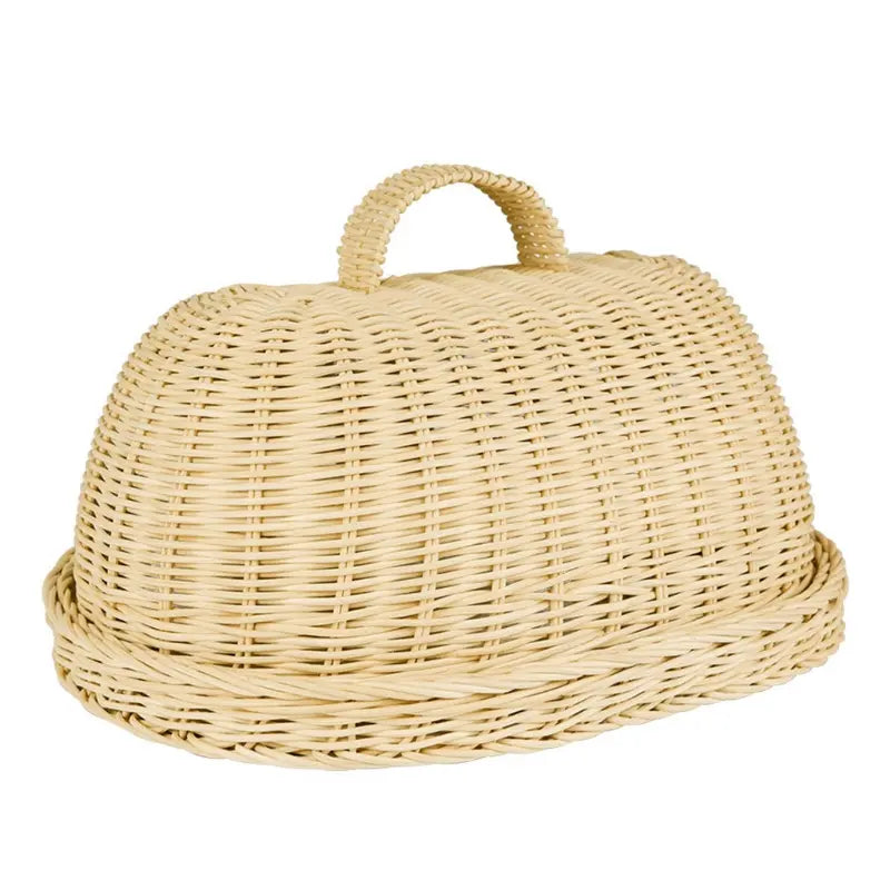 Campana de Pan de Ratán Tejido Artesanal