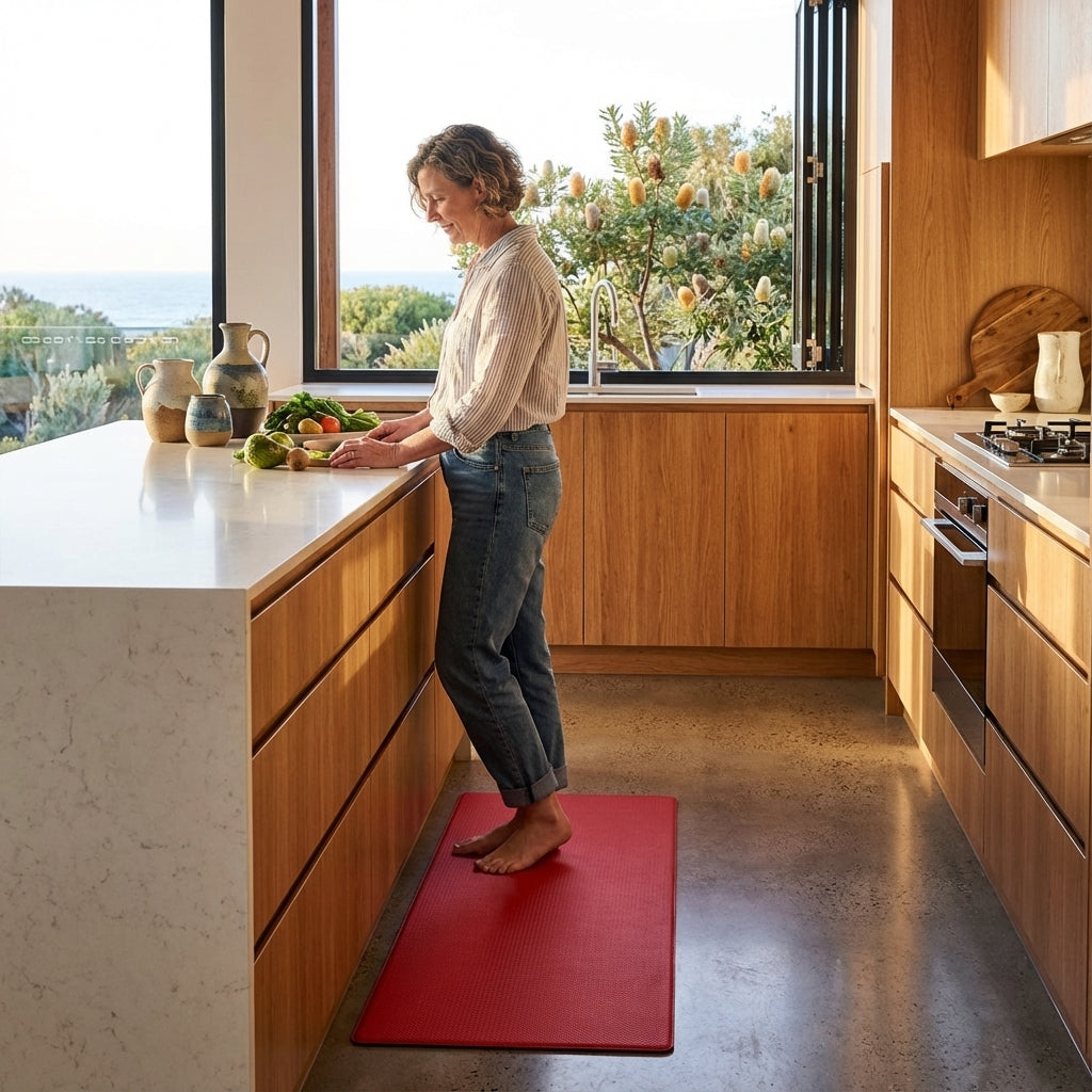Alfombrilla Ergonómica de Comodidad - Alfombra de Cocina Antideslizante