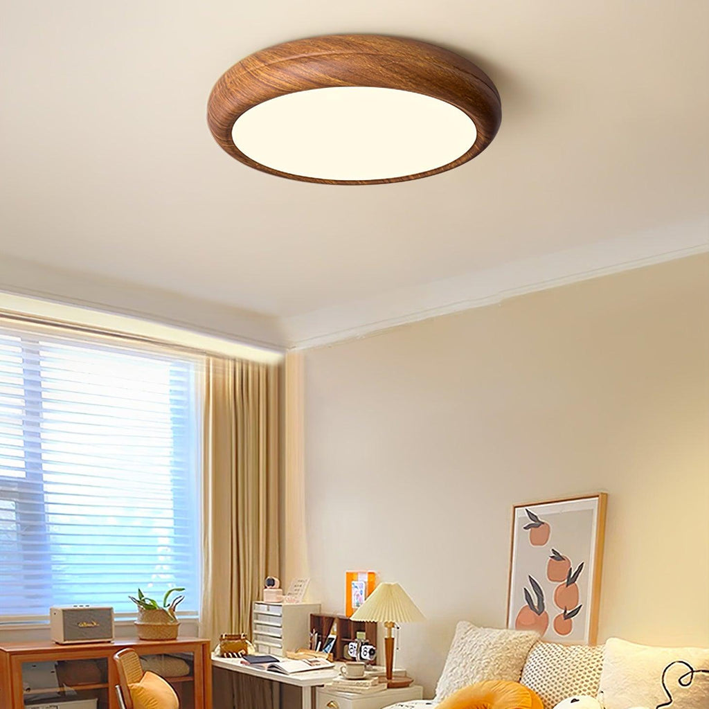 Lámpara de Techo Empotrada - Lámpara de Techo LED Dimmable de Metal y Acrílico