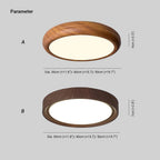 Lámpara de Techo Empotrada - Lámpara de Techo LED Dimmable de Metal y Acrílico