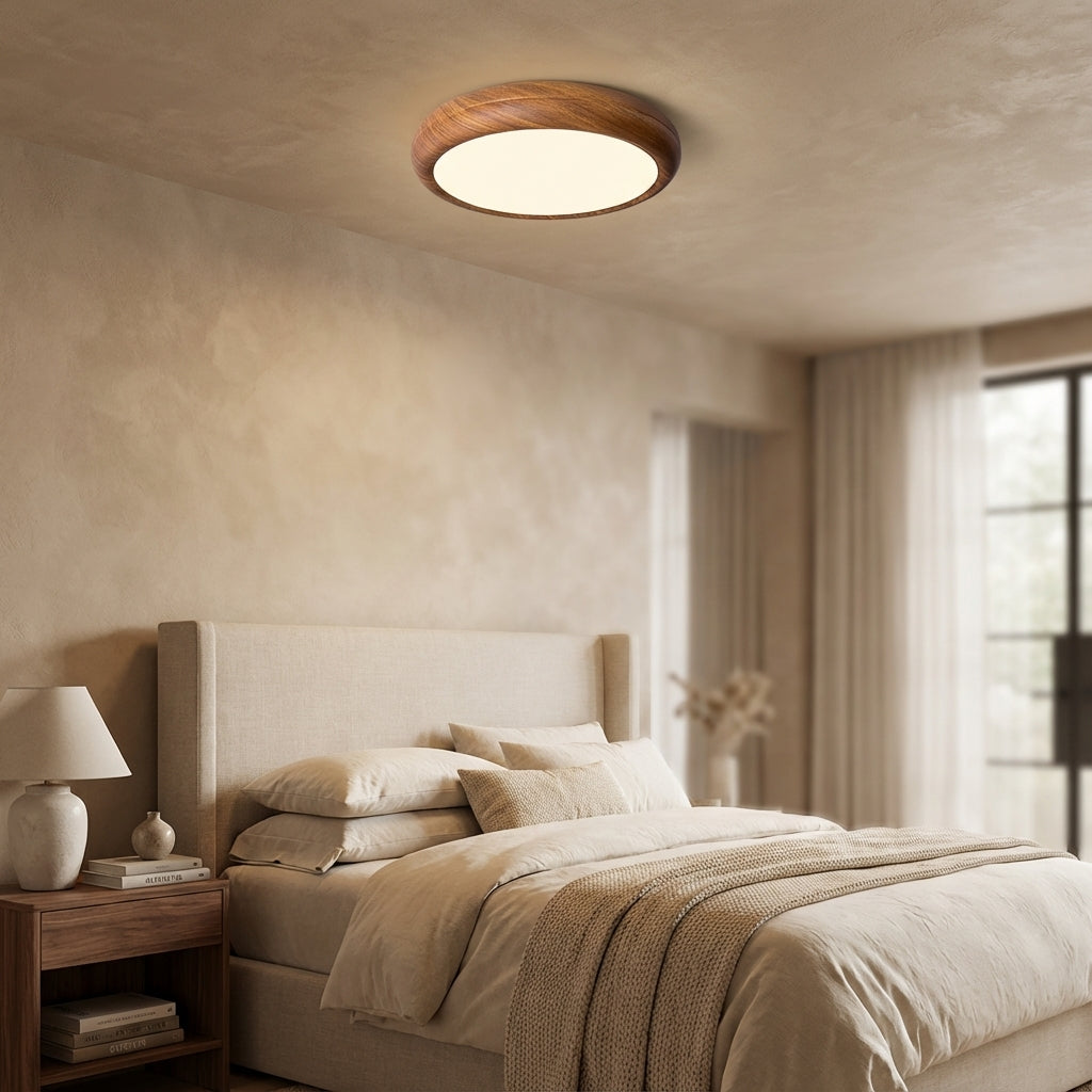 Lámpara de Techo Empotrada - Lámpara de Techo LED Dimmable de Metal y Acrílico