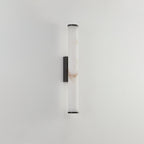 Aplique de pared de columna de alabastro de lujo