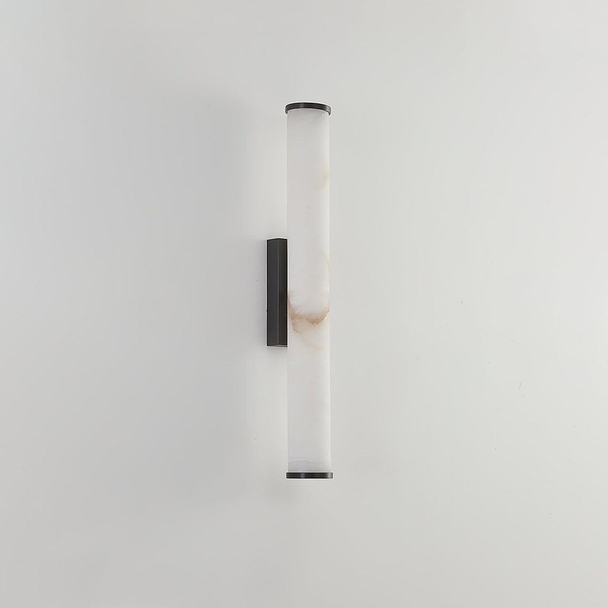 Aplique de pared de columna de alabastro de lujo