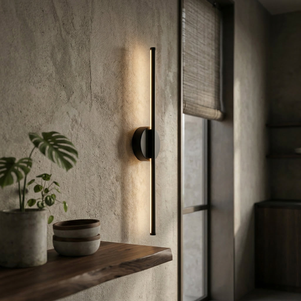 Lámpara de Pared LED Lineal de Aluminio Minimalista Moderna