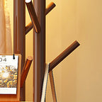 Perchero Moderno de Madera