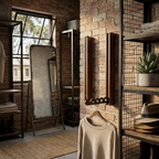 Modern Timber Collapsible Hanger Rail