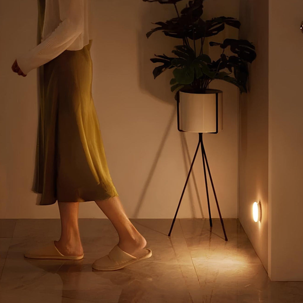 Luz Nocturna con Sensor de Movimiento - Luces Inalámbricas de Plástico Duradero para Interiores
