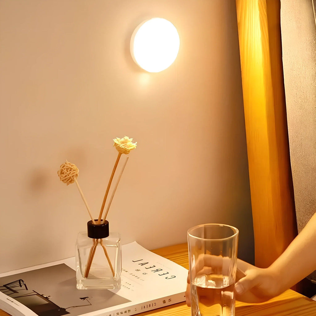 Luz Nocturna con Sensor de Movimiento - Luces Inalámbricas de Plástico Duradero para Interiores