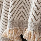 Protector de Sofá Premium - Manta de Patrón Herringbone