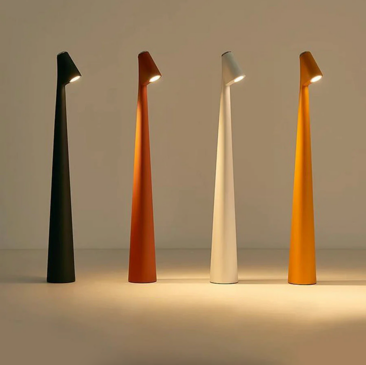 Lámpara Nocturna Minimalista Elegante - Lámpara Táctil Portátil