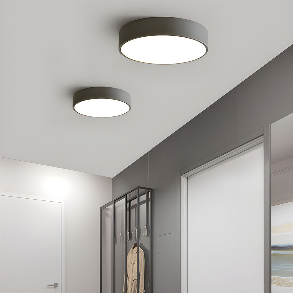 Lámpara de Techo Redonda Elegante - Disco LED Moderno