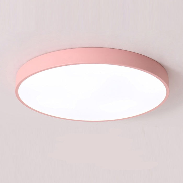 Lámpara de Techo Redonda Elegante - Disco LED Moderno
