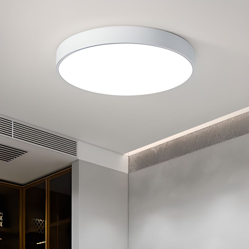 Lámpara de Techo Redonda Elegante - Disco LED Moderno