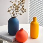 Jarrón de Mesa Decorativo Pequeño de Cerámica