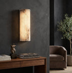 Aplique de Pared Aplique de Pared LED Integrado de Alabastro