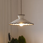 Parasol Árido Luz de Techo con Borde Ondulado