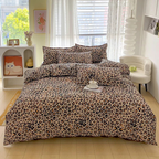 Funda de Edredón con Estampado de Leopardo