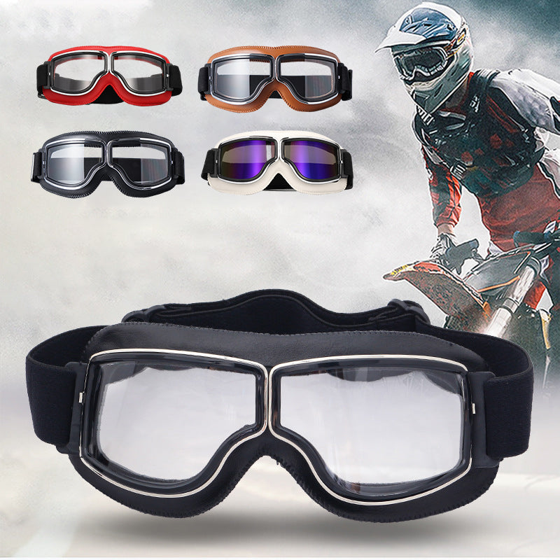 Gafas de motocicleta vintage