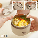 Caja de almuerzo de acero inoxidable aislada con bolsa de transporte