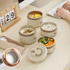 Caja de almuerzo de acero inoxidable aislada con bolsa de transporte