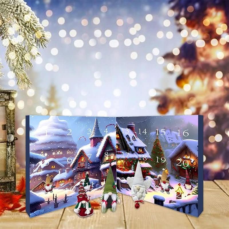 WINTERWHISP 2026 – Calendario de Adviento de peluche hecho a mano para recuerdos festivos