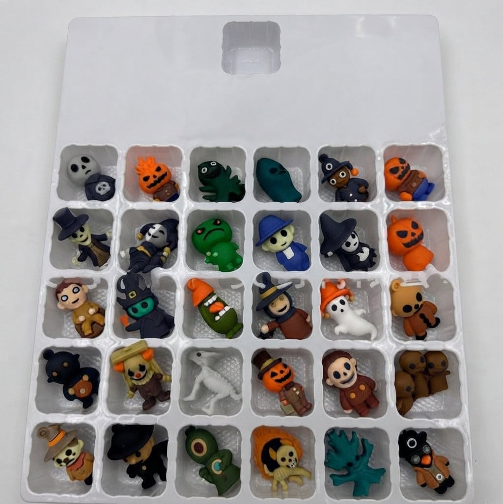 Calendario de Halloween para contar – 31 mini figuras para cada día de octubre