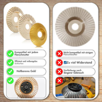 CarveMaster - Conjunto rotativo confiable para dar forma y alisar superficies de madera