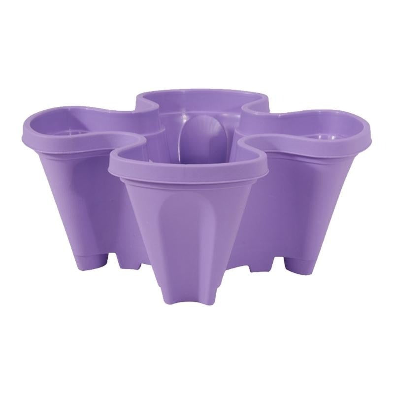 Macetas apilables de fresa