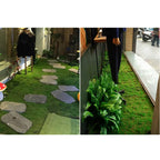 Simulación de Musgo Artificial Césped Artificial Alfombra