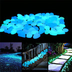 Piedras que brillan en la oscuridad - Piedra de jardín