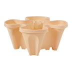 Macetas apilables de fresa