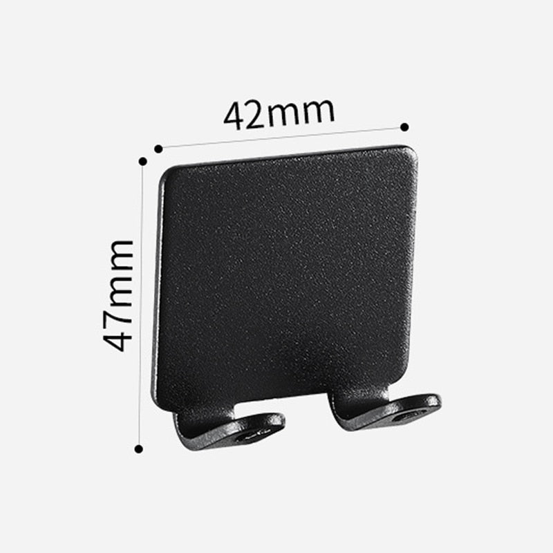 Skanto | Soporte para afeitadoras sin taladrar (1/2/3 piezas) – Estante de afeitado montado en la pared para baños de hombres