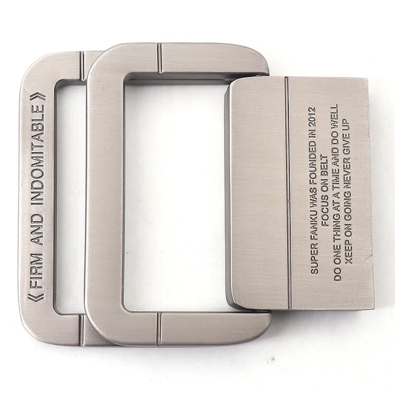 Cinturón de Lona Unisex – Hebilla de Doble Anillo Metálico, Ajustable