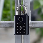 SAFELUX – Candado de exterior con sensor de huellas dactilares