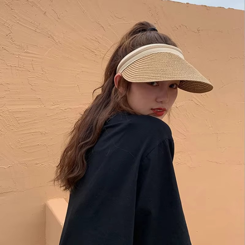 Sombrero Visera de Verano con Protección UV y Ala Ancha para Todos