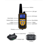 Collar E-eléctrico para Entrenamiento de Perros – Seguro, control remoto efectivo