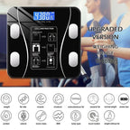 FITSCALE – Balance intelligente d'analyse corporelle avec connexion à l'application