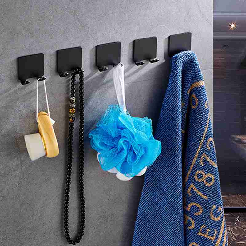 Skanto | Soporte para afeitadoras sin taladrar (1/2/3 piezas) – Estante de afeitado montado en la pared para baños de hombres