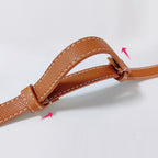 cinturón de cuero ajustable para mujeres