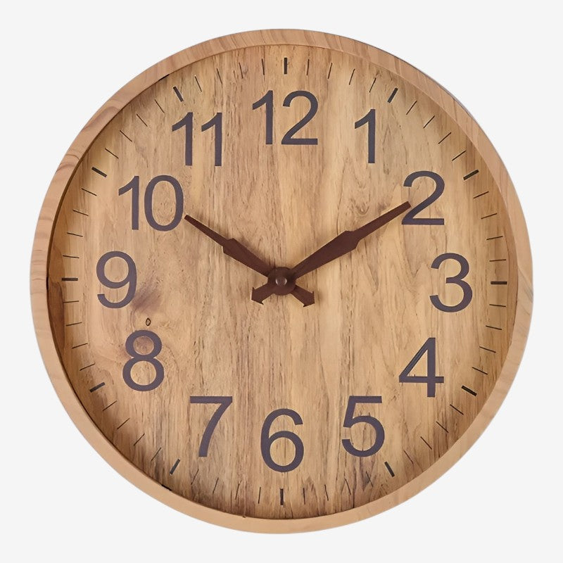 TimeSmart – Reloj de Pared Redondo con Pantalla Digital